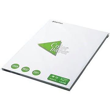 (まとめ) 長門屋商店 Color Paper A3 厚口 白 ナ-1301 1冊（100枚） 【×4セット】