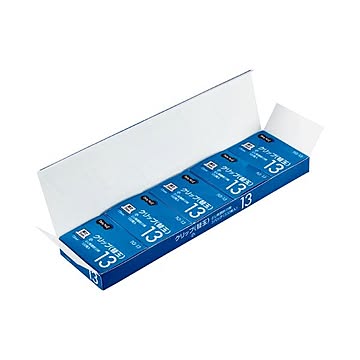 （まとめ） TANOSEE 替玉クリップ 小 1セット（500発：100発×5箱） 【×2セット】