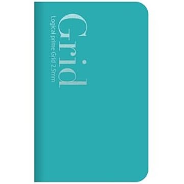 （まとめ） ロジカルプライムノート グリッド2.5 A6スリム／2.5mm方眼／120枚 NA601-7【×5セット】