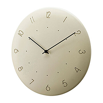 壁掛け時計 時計 おしゃれ シンプル スイープムーブメント Kalmar カルマル かわいい ウォールクロック 北欧 デザイン イエロー ダイニング リビング 