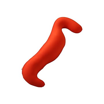 抱き枕/寝具 女性用 オレンジ オールシーズン 極小ビーズ 日本製 〔ベッドルーム 寝室〕