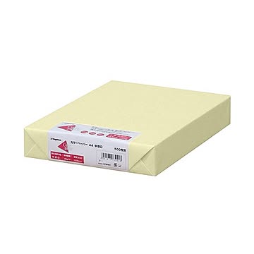 まとめ長門屋商店 Color Paper A4中厚口 レモン ナ-3252 1冊500枚 ×3セット