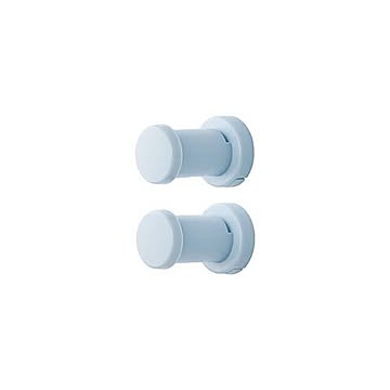 like-it ライクイット On The Wall Series 壁に取り付けられるフック（２個組） OTW-03 壁面収納 増設収納 石膏ボード 木材 コンクリート 耐荷重1.5kg〜8kg