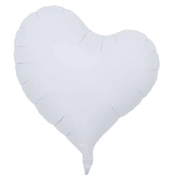 アイブレックス スウィートハート型14インチ ホワイトPKG 0201511403 【プラザセレクト】