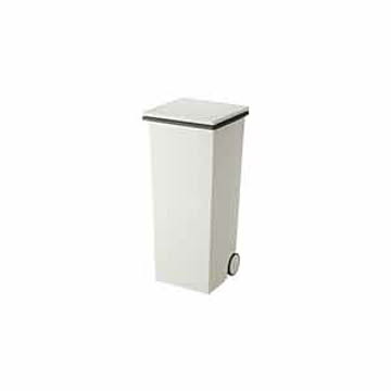 I'mD 岩谷マテリアル Kcud SQUARE Push Pail ［クードスクエア］ プッシュペール JI-KUDSQ プッシュ開閉 蓋付き キャスター ゴミ箱 ダストボックス 24L
