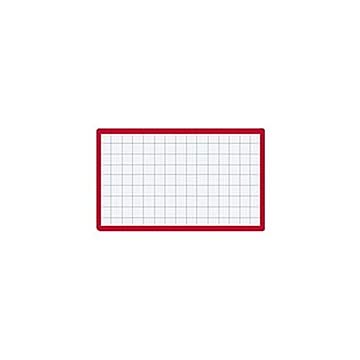 （まとめ）コクヨ マグネット見出し 43×74mm赤 マク-403R 1セット（10個）【×10セット】