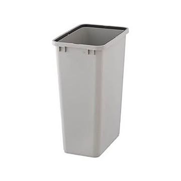 TRUSCO 本体48L 角型PPペール TPPK-45-GY グレー フタ別売 ×5セット
