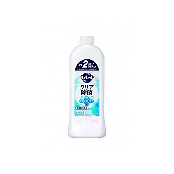 （まとめ） 花王 キュキュット クリア除菌 つめかえ用 385ml 【×20セット】