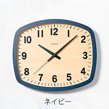 【INTERZERO/インターゼロ】CHAMBRE R-SQUARE CLOCKシャンブル アールスクエア クロック
