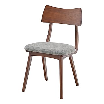 ダイニングチェア ブラウン W45×D45.5×H77.5×SH44.5