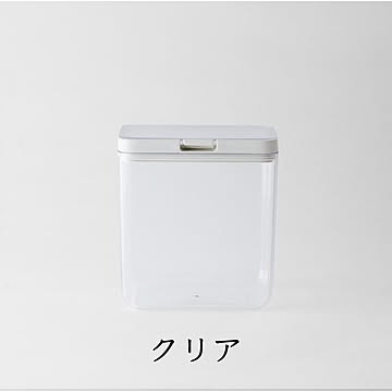 マーナ 保存容器 ワイドトール K761 ワンタッチ クリア ホワイト 調味料入れ 調味料 パッキン 容器 仕分け 保存容器 しっかり閉まる GOOD LOCK CONTAINER marna