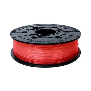 まとめXYZプリンティングジャパン ダヴィンチJr. 専用 フィラメントPLA樹脂 クリアレッド 600g RFPLCXJP02E 1個×3セット