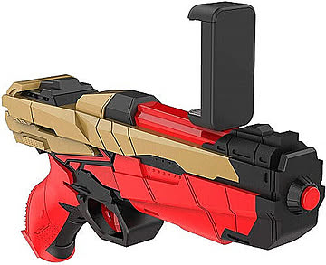 フォルディア(Foldea) AR シューティング ゲームガン(対象年齢12歳以上)【技適マーク取得済み】 レッド×ゴールド WKS405 管理No. 4589998704054