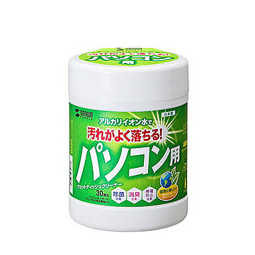 サンワサプライ　ウェットティッシュ(パソコン用)　CD-WT1KS 管理No. 4969887870778