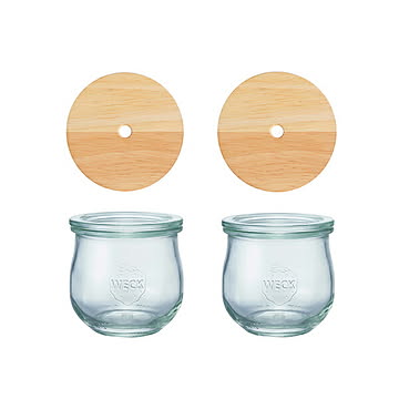 WE-S221 WECK GIFT BOX TULIP370ml×2 SET