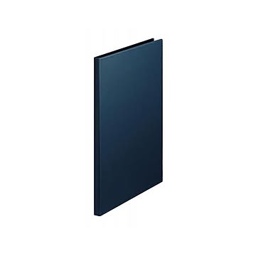 （まとめ） キングジム レザフェスU クリアーファイル A4タテ型 20ポケット ネイビー 【×3セット】