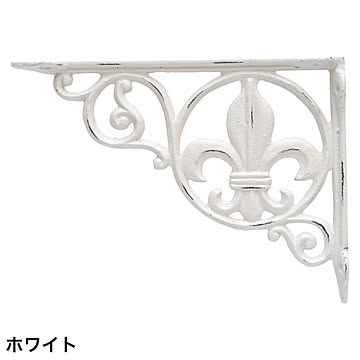 棚受け金具 アイアンブラケット リーフ (pa634153)