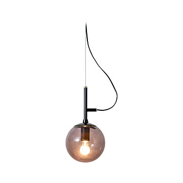 AMPERSAND FACTORY アンパサンドファクトリー Globe 1 BK グローブ1 ブラック / ペンダントライト ペンダントランプ 吊下げ照明 天井照明 LED対応 E17 〜40W×1