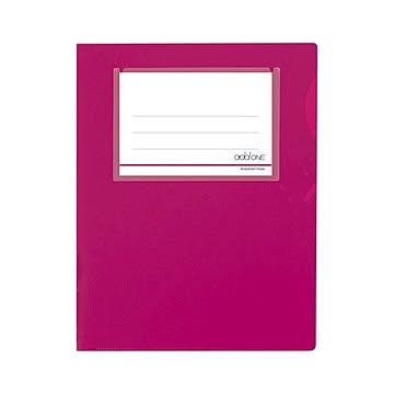 （まとめ） アドワン ワイド＆ハーフフォルダー 一件楽着(R) A4判タテ型（タイトルポケット付） AD-2406-21 ピンク 1枚入 【×30セット】