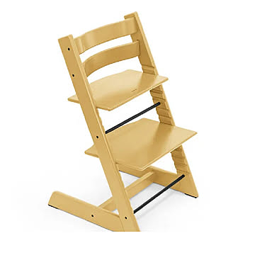 STOKKE トリップトラップ ハイチェア ビーチ材 サンフラワーイエロー 7年保証 TF-32287