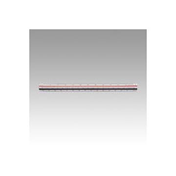 （まとめ） ウチダ 三角スケール 1-882-0002 1本入 【×2セット】