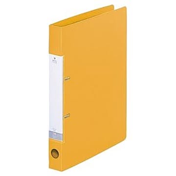 (まとめ) リヒトラブ リクエスト D型リングファイル A4タテ 2穴 230枚収容 背幅34mm 黄 G2220-5 1冊 【×15セット】