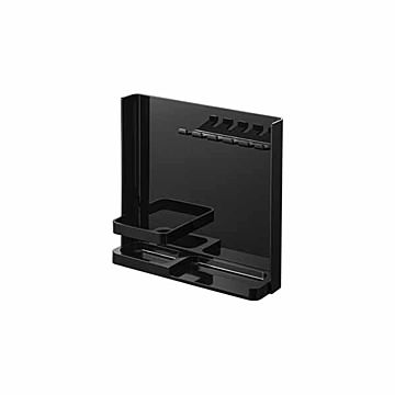 山崎実業 tower 歯ブラシ&チューブスタンド 5本収納 ブラック