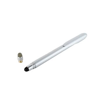 （まとめ）ミヨシ ジョイント式タッチペン シルバー STP-10／SL×3セット
