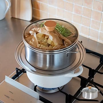 bws セレクション すっきり暮らす ステンレスせいろ　【深型】