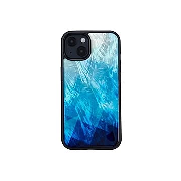 ikins 天然貝ケース for iPhone 13 Blue Lake I21057i13