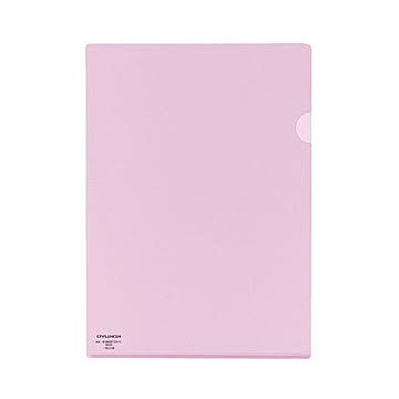 （まとめ）コクヨ クリヤーホルダースーパークリヤー10(テン) A4 ラベンダー フ-TC750N-5 1パック(5枚) 【×20セット】