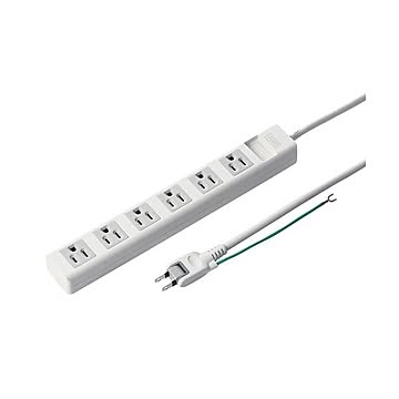 (まとめ)サンワサプライ 電源タップ TAP-N3625MGN×2セット