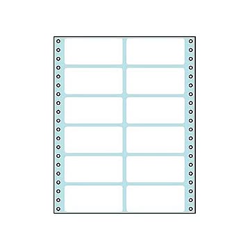 （まとめ）コクヨ 連続伝票用紙（タックフォーム）横8×縦10インチ（203.2×254.0mm）12片 ECL-215 1パック（50シート）【×2セット】