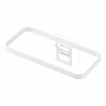 tower タワー (山崎実業) フィルムフックポリ袋ホルダー Self-Adhesive Plastic Bag Holder ゴミ袋ホルダー 簡易ゴミ入れ