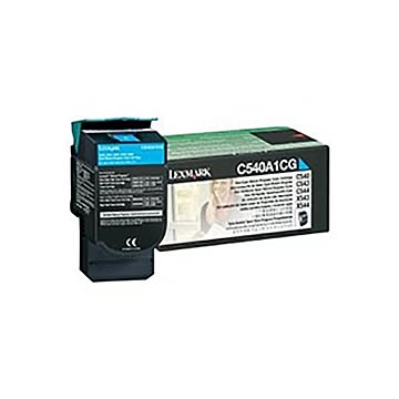 (業務用3セット) 【純正品】 LEXMARK トナーカートリッジ 【C540A1CG シアン】 1K RPトナー