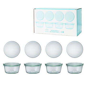WECK HOME SET モールド230×4個 ウェック WE-S227