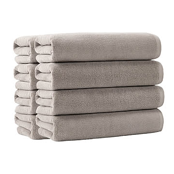 スマートエール しっかり長持ちバスタオル 8枚 【プラザセレクト】