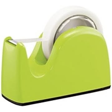 （まとめ）プラス テープカッター TC-301 ライトグリーン×10セット