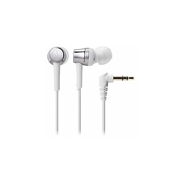 （まとめ） Audio-Technica オーディオテクニカ ATH-CKR30-SV ダイナミック密閉型カナルイヤホン（シルバー） 【×2セット】