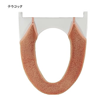 トイレ便座カバー 洗浄暖房型 SELECT JUST FIT COTTON 縦43x横39cm以内の便座用 カキウチ