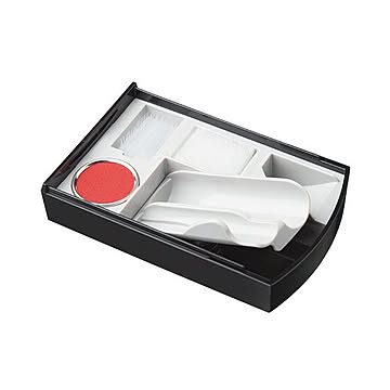 (まとめ) シヤチハタ シクオス デュオ ブラックCPM-A1／H 1個 【×10セット】