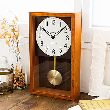 CHAMBRE シャンブル HINOKI PENDULUM CLOCK ヒノキ ペンデュラムクロック 振り子時計