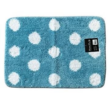 ルックス HAPPY MAT バスマット 40個セット 45×65cm ブルー ポリエステル