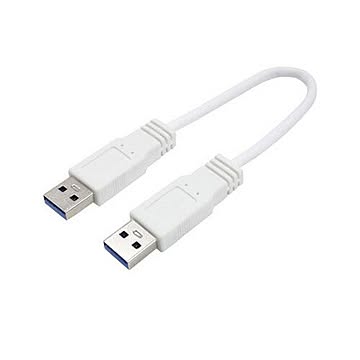 変換名人 USB3.0ケーブル A-A 20 ストレート結線 USB3A-A/CA20