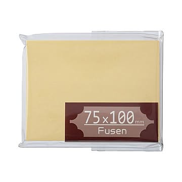 (まとめ) TANOSEE ふせん 75×100mm クリーム 1冊 【×30セット】