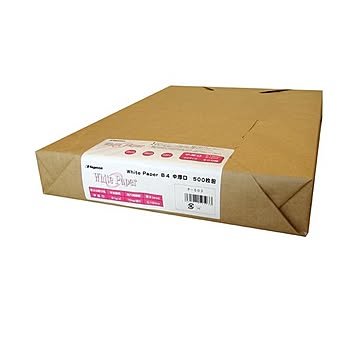 (まとめ) 長門屋商店 ホワイトペーパー B4 中厚口 70kg ナ-503 1冊(500枚) ×2セット