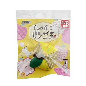 （まとめ）ペットプロ にゃんこりんご玉 土筆【×12セット】