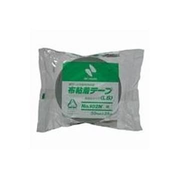 （まとめ）ニチバン カラー布テープ 102N-50 50mm×25m 緑【×10セット】