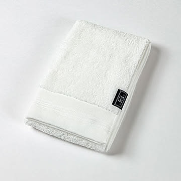 楠橋紋織 ダブルスター オフホワイト フェイスタオル 34cm×85cm