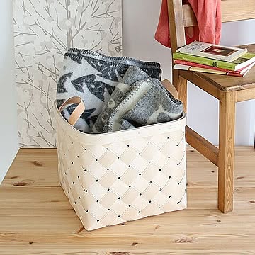 VERSODESIGN LASTU BIRCH BASKET L